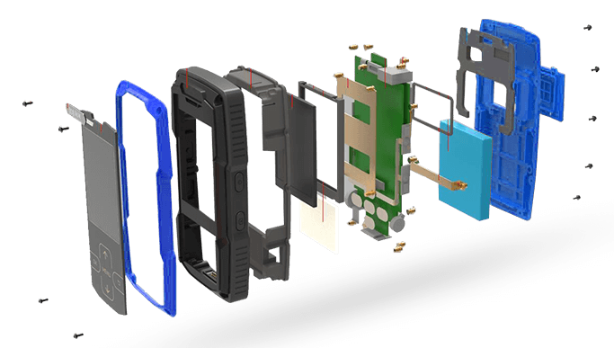 北極星6GPS巡檢器結(jié)構(gòu)圖